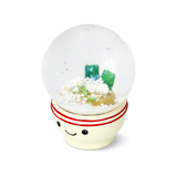 Snowglobe with fortune cookie