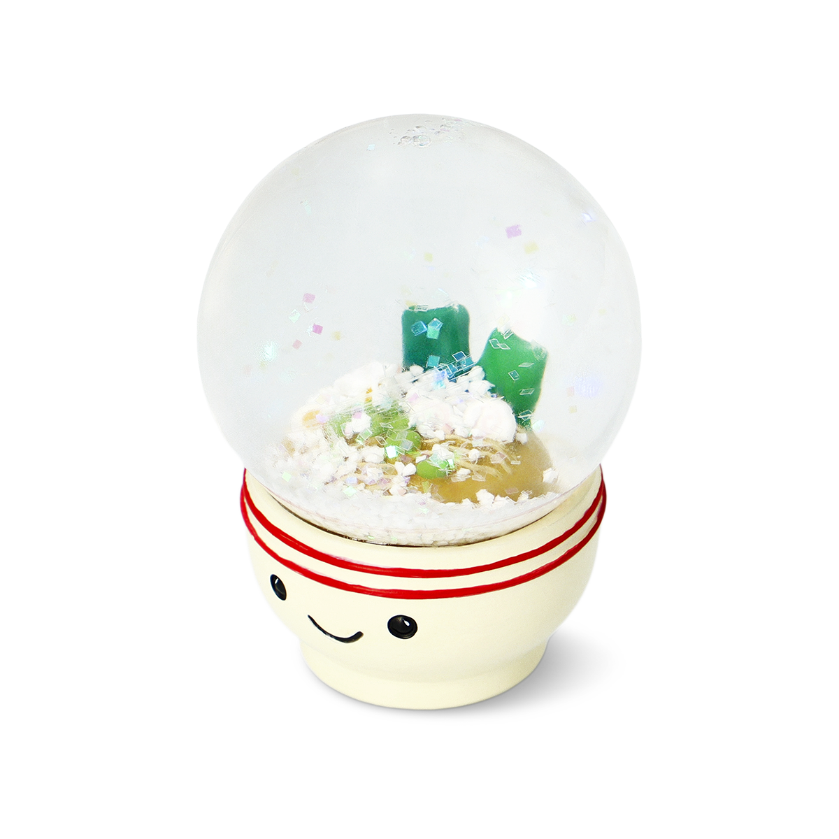 Snowglobe with fortune cookie