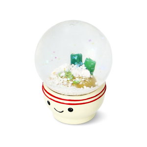 Flying Tiger Copenhagen snowglobe featuring a fortune cookie inside, perfect for home decor and adding a whimsical touch.