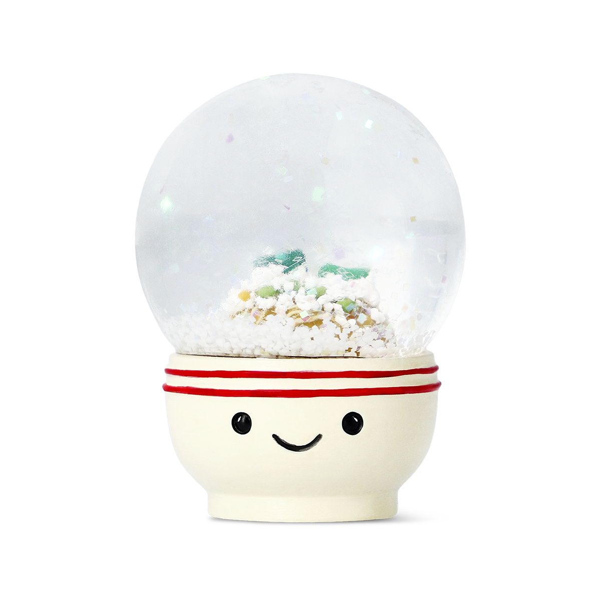 Snowglobe with fortune cookie