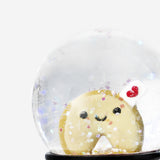 Snowglobe with fortune cookie