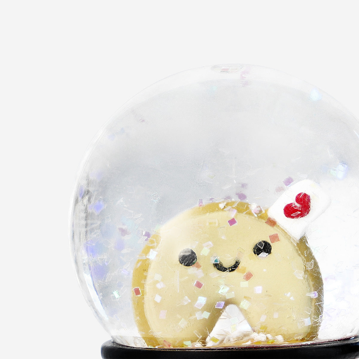 Snowglobe with fortune cookie