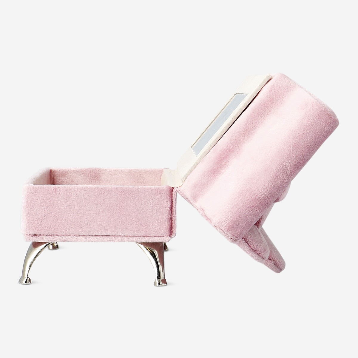 Portagioie portagioie, portagioie – Portagioie divano rosa antico, piedi argentati, lunghezza 23 cm Portagioie portagioie, portagioie – Portagioie divano rosa antico, piedi argentati, lunghezza 23 cm
