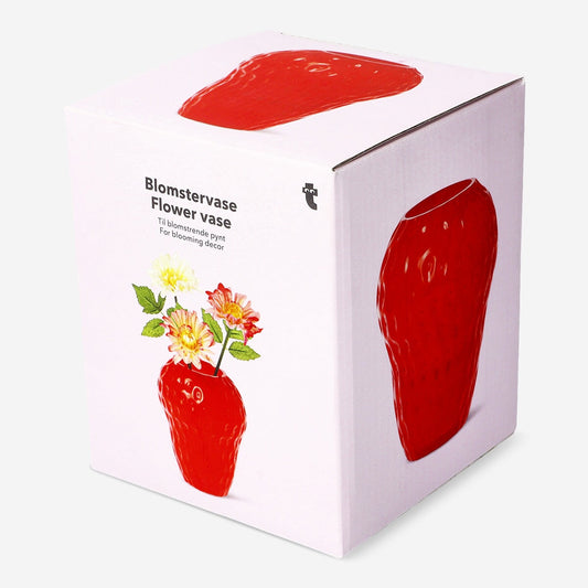 Strawberry vase
