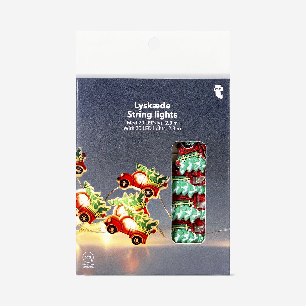 String lights with Christmas cars Home Flying Tiger Copenhagen 