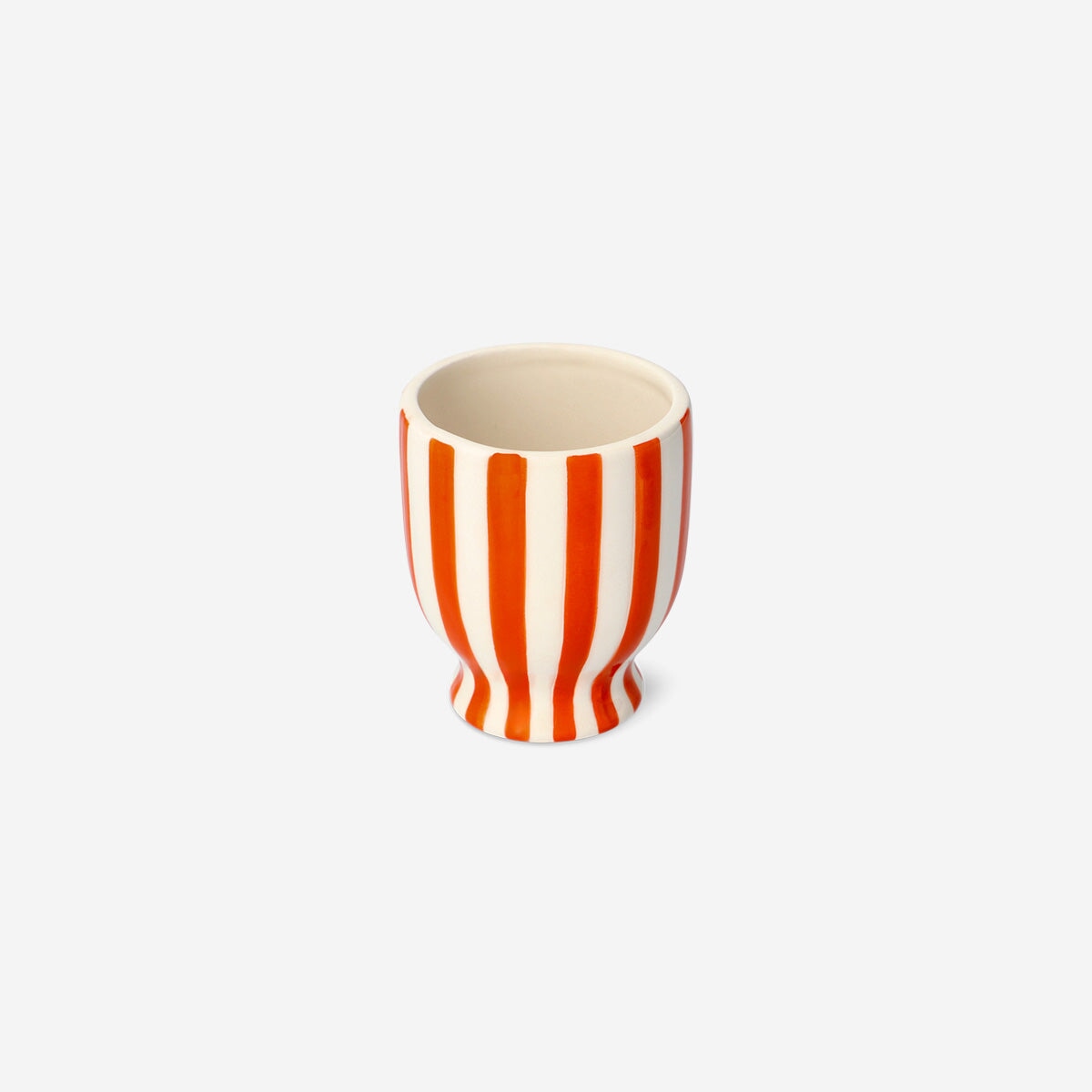 Striped orange flowerpot - Small Home Flying Tiger Copenhagen 