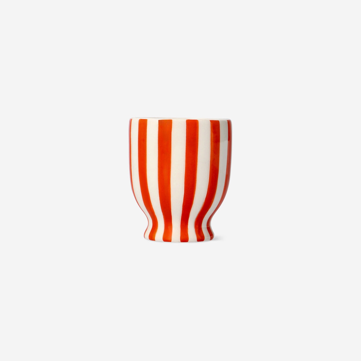 Striped orange flowerpot - Small Home Flying Tiger Copenhagen 