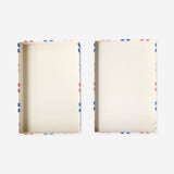 Caja de almacenamiento de papel rayado - 11x17 cm