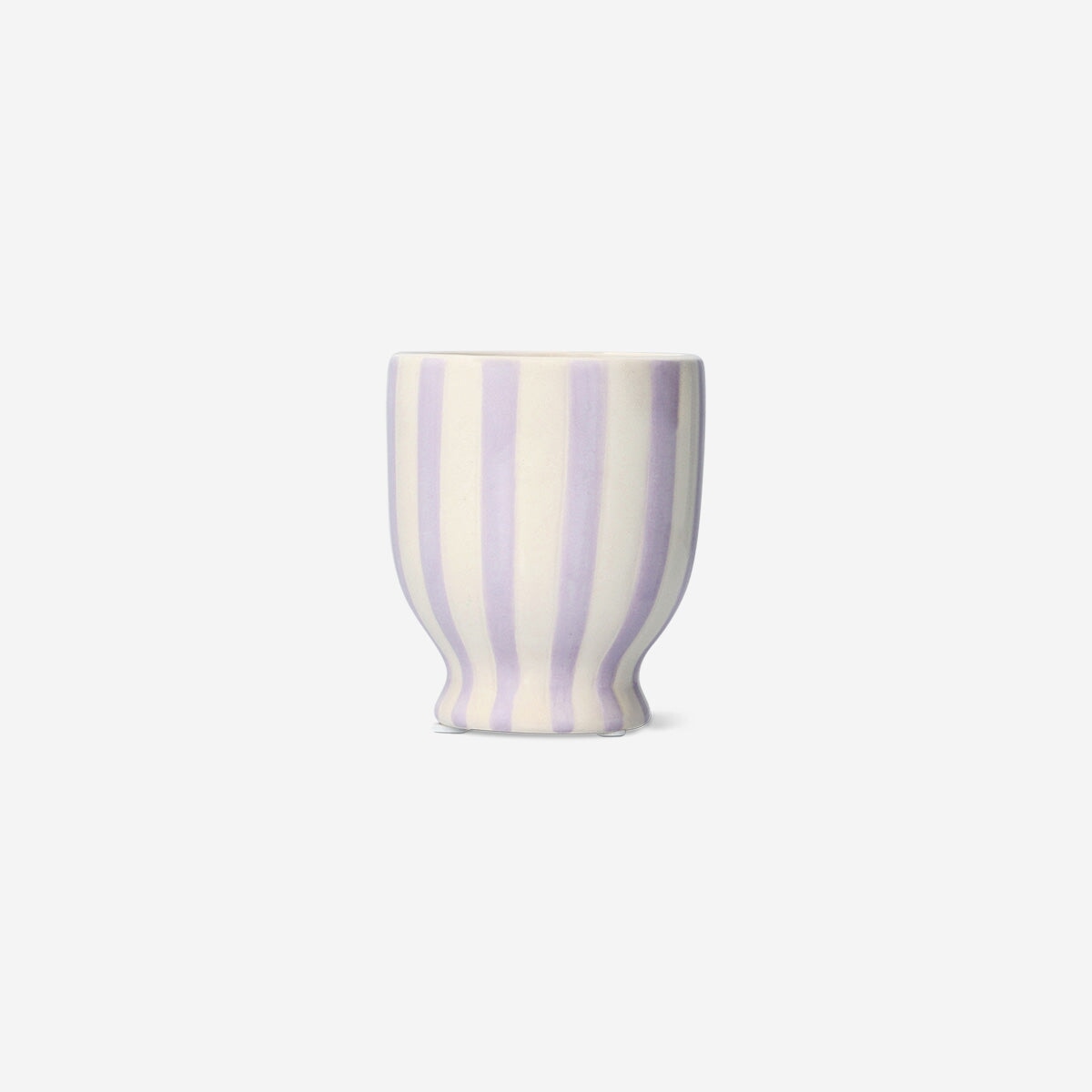 Striped purple flowerpot - Small Home Flying Tiger Copenhagen 