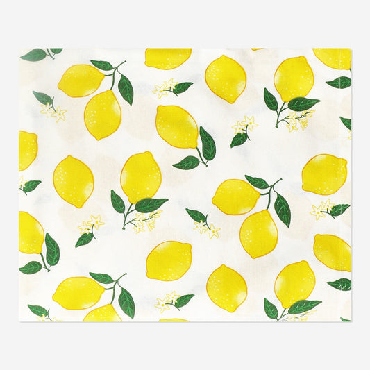 Bordsduk med citroner - 140 x 220 cm