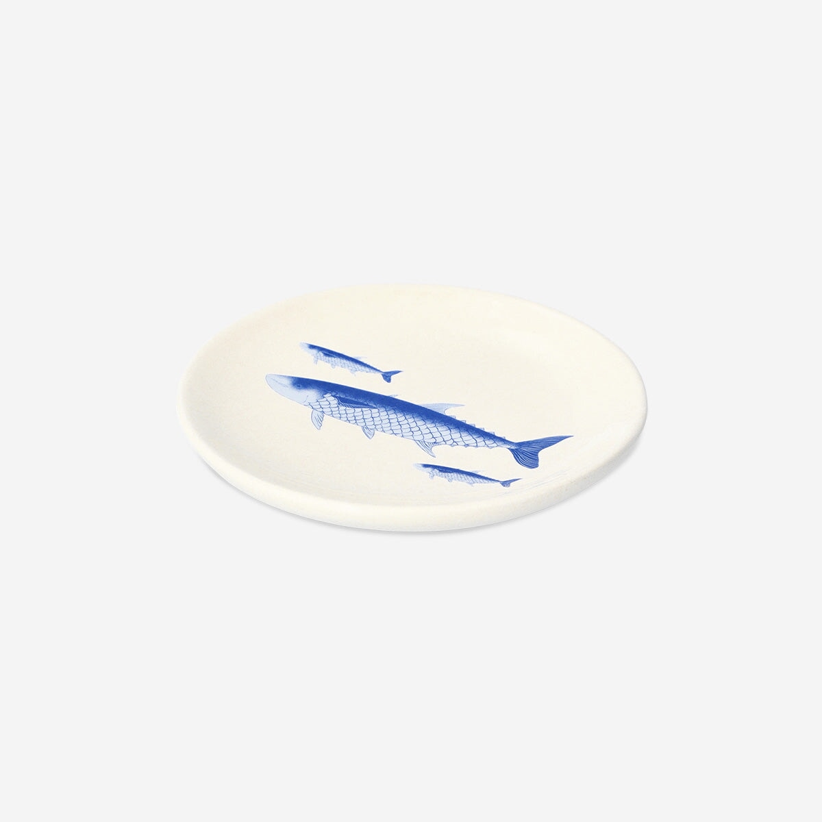 Trinket tray with fish print - 10 cm Home Flying Tiger Copenhagen 