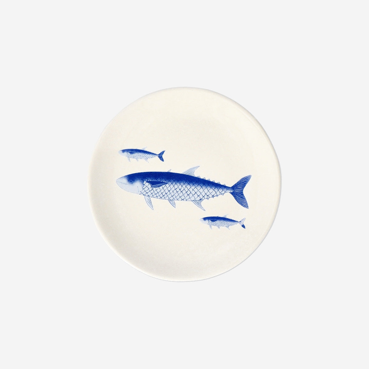 Trinket tray with fish print - 10 cm Home Flying Tiger Copenhagen 