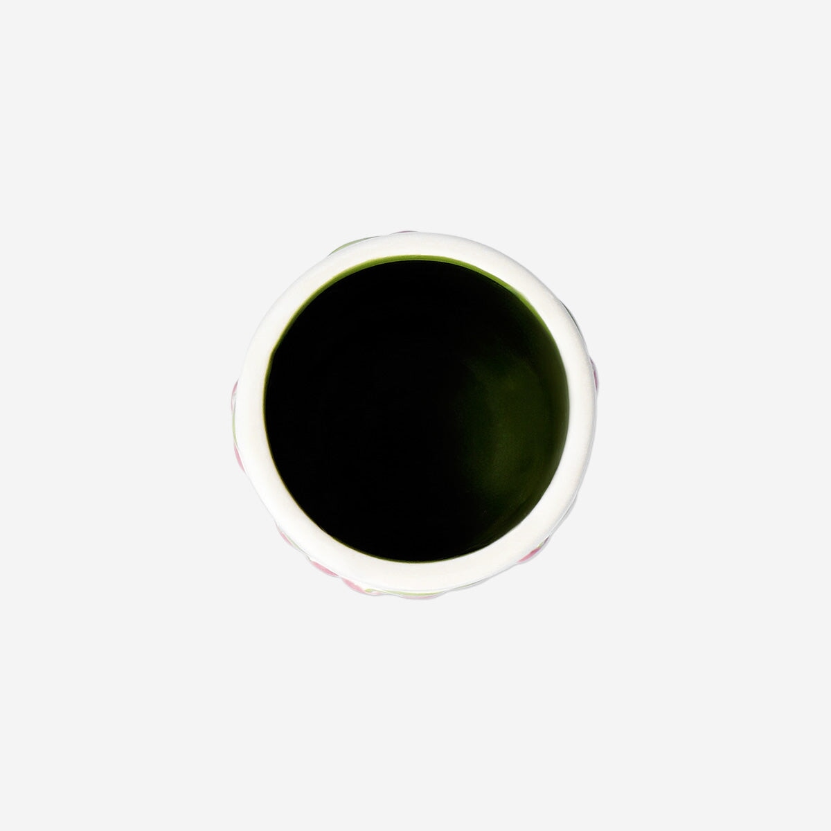 Vase with embossed cherries Home Flying Tiger Copenhagen 