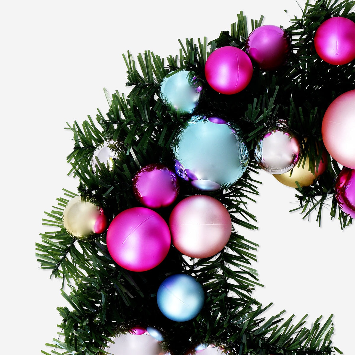 Wreath with baubles 30 cm Home Flying Tiger Copenhagen 