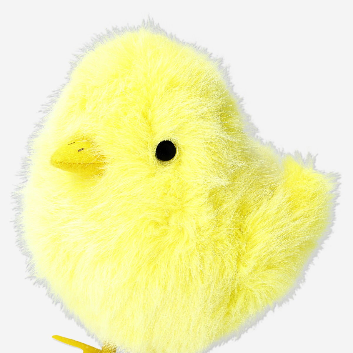 Large yellow Easter chick home decoration by Flying Tiger Copenhagen, soft plush with bright yellow feathers.