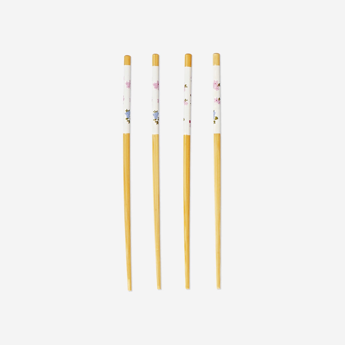 Bamboo chopsticks with blossom print - 2 pcs Kitchen Flying Tiger Copenhagen 