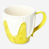 Banana peel mug from Flying Tiger Copenhagen, 430 ml kitchen ceramic cup with banana peel design.