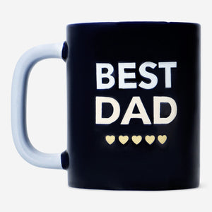 Flying Tiger Copenhagen Best Dad Mug in 170 ml kitchenware, featuring a stylish design and comfortable handle.
