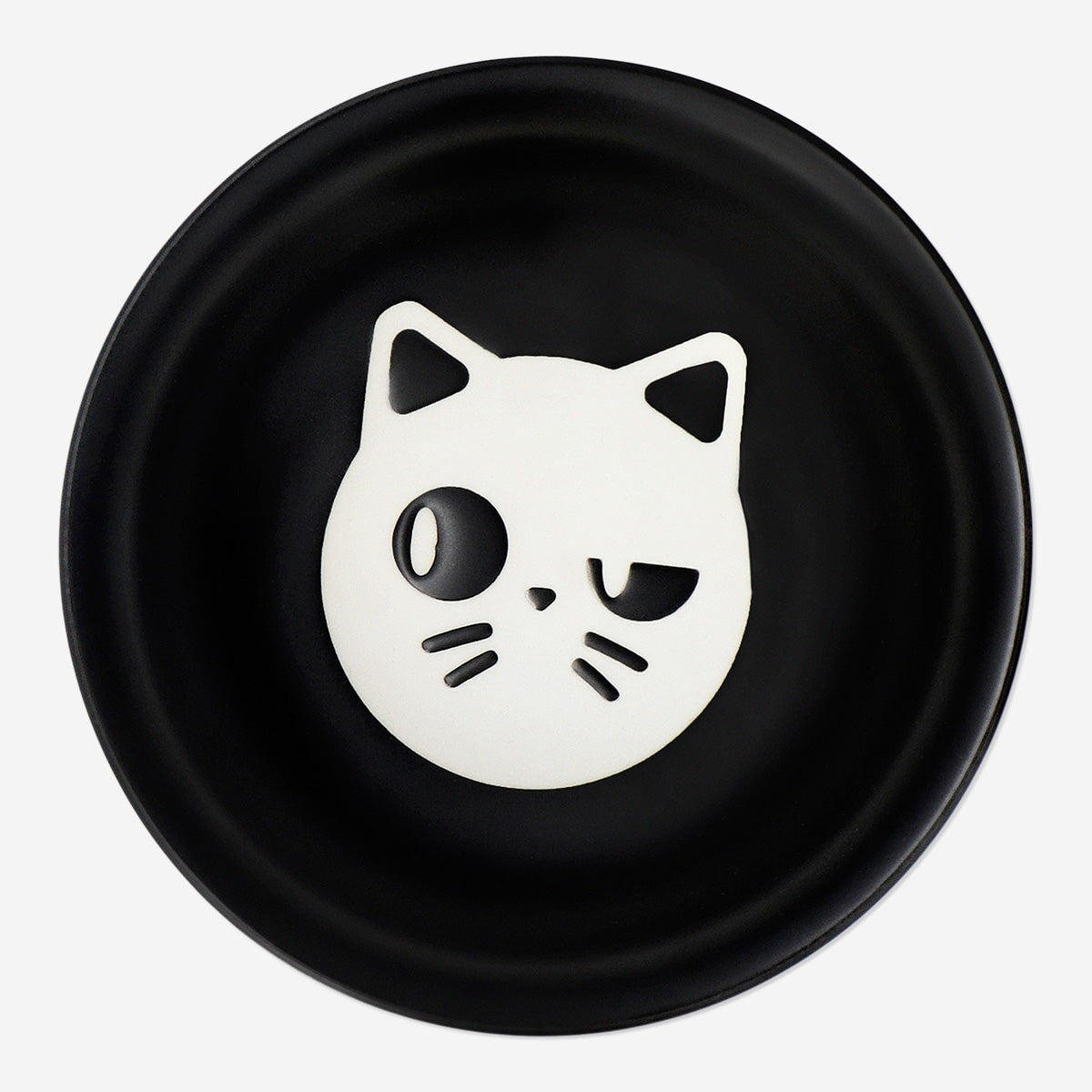Black bowl with cat print Kitchen Flying Tiger Copenhagen 
