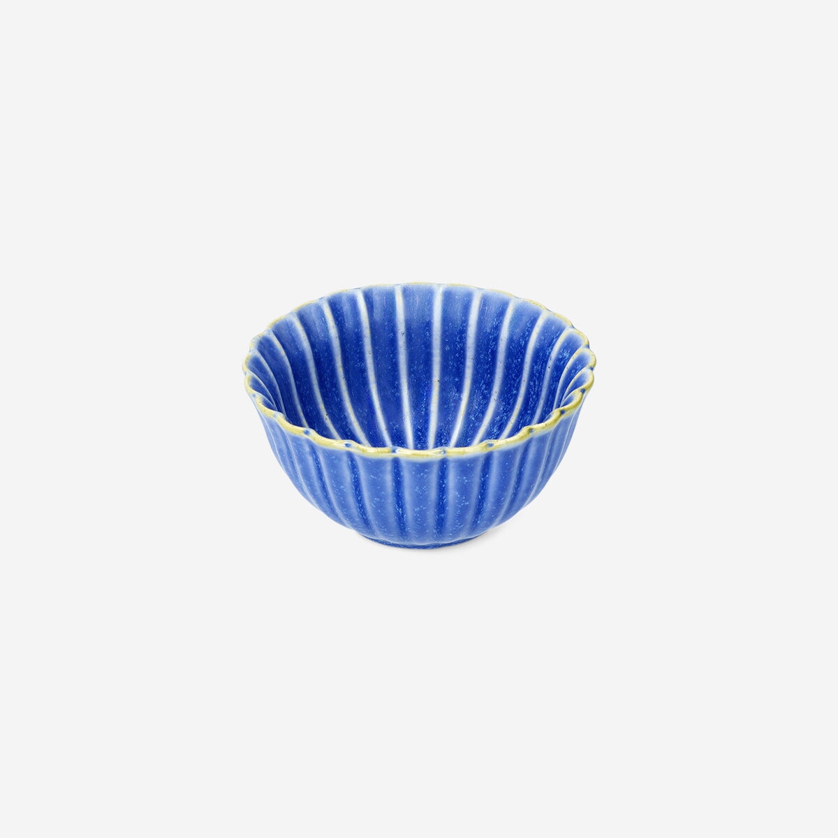 Blue bowl with seashell look - 12 cm Kitchen Flying Tiger Copenhagen 