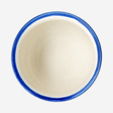 Portauovo floreale blu