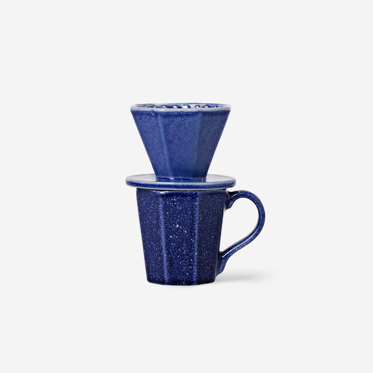 Blue mug with coffee drip - 2 pcs Kitchen Flying Tiger Copenhagen 