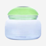 Blue mushroom storage jar - 10 cm