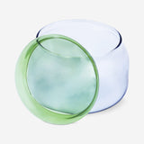 Blue mushroom storage jar - 10 cm