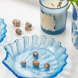 Blue seashell bowl - 13 cm Kitchen Flying Tiger Copenhagen 
