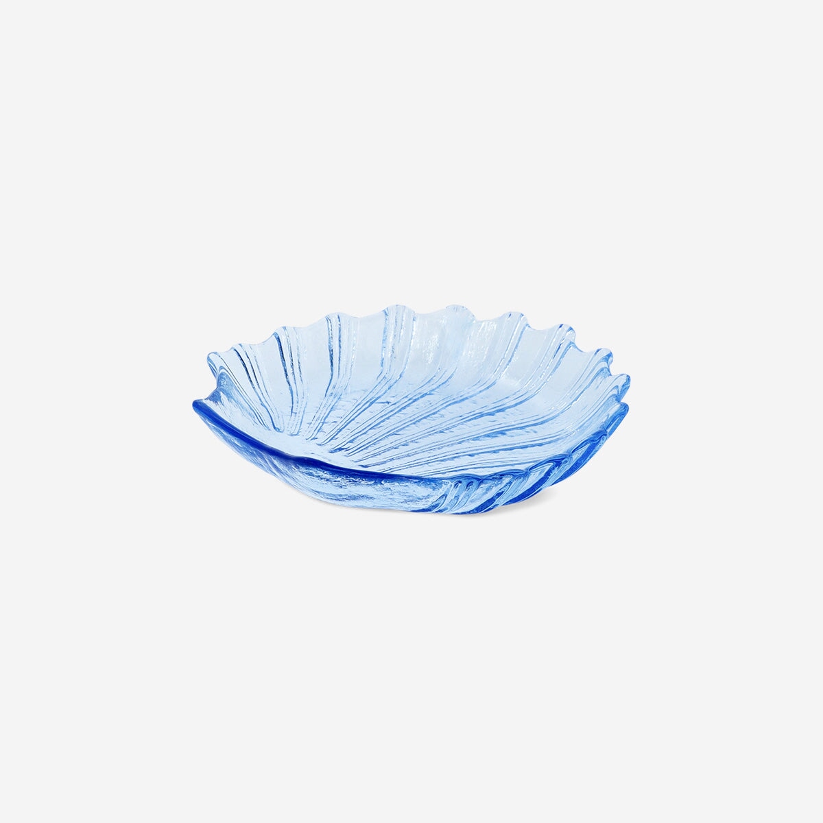 Blue seashell bowl - 13 cm Kitchen Flying Tiger Copenhagen 