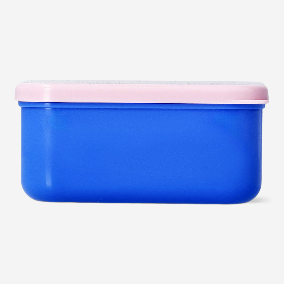 Caja de aperitivos azul con cita - 12 cm