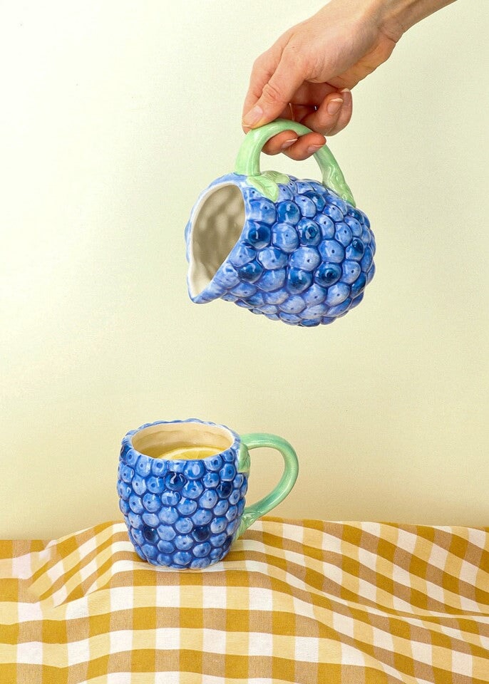 Blueberry jug - 500 ml Kitchen Flying Tiger Copenhagen 