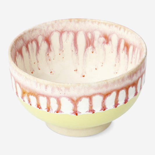 Ciotola con glassa gocciolante - Grande