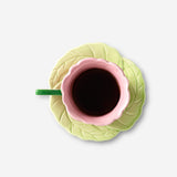 Butterfly mug with saucer - 110 ml Kitchen Flying Tiger Copenhagen 