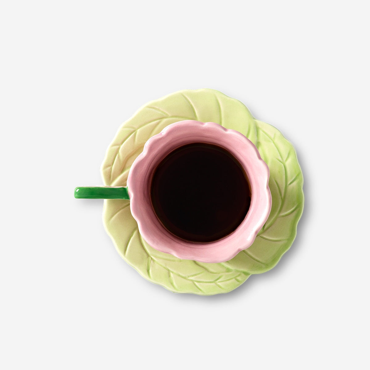 Butterfly mug with saucer - 110 ml Kitchen Flying Tiger Copenhagen 