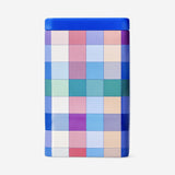 Cake tin in blue gingham - 15 cm