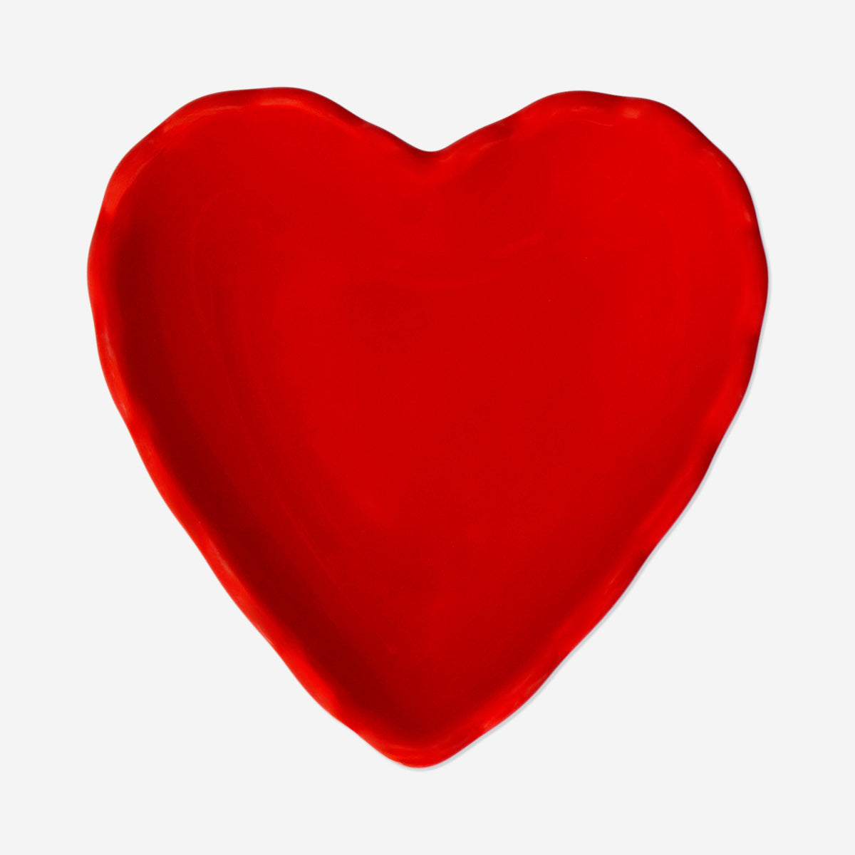 Ceramic red heart bowl - 10 cm - Flying Tiger Copenhagen