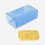 Designers collection - Sininen lasinen säilytysastia kannella - 1,7 L