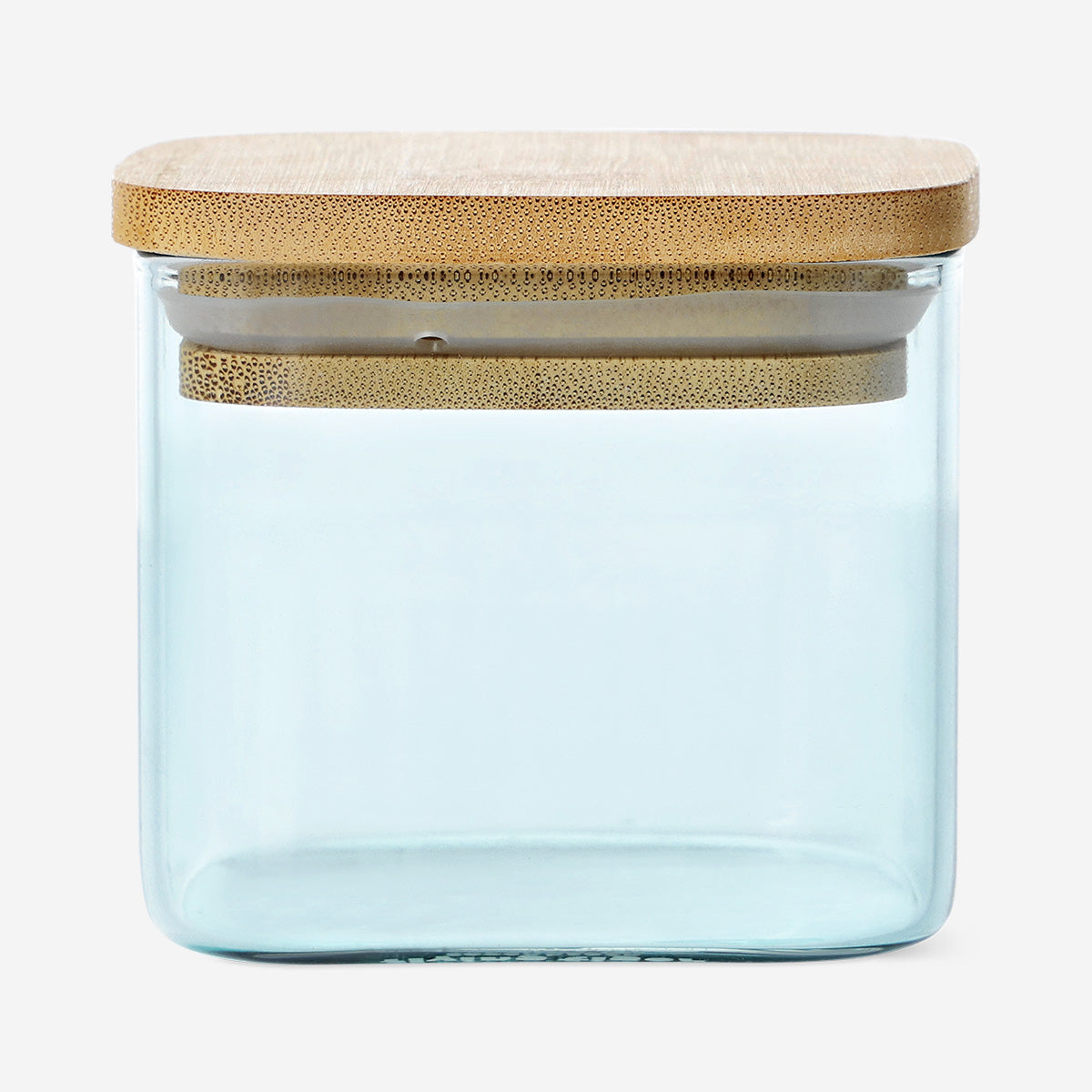 Designer Collection - Green glass storage container with lid - 200 ml