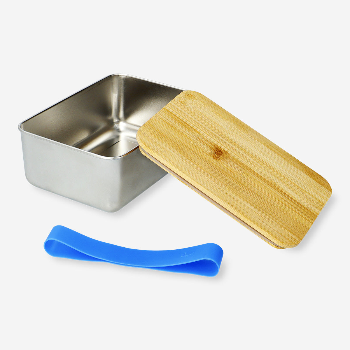 Designer Collection - Cestino per il pranzo in acciaio con coperchio - 17 cm