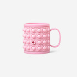 Personalised 320ml DIY mug from Flying Tiger Copenhagen with decorative charms, ideal for kitchen use.
