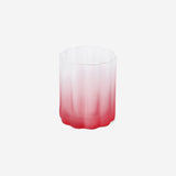 Drinking glass with frosted pink finish Kitchen Flying Tiger Copenhagen 
