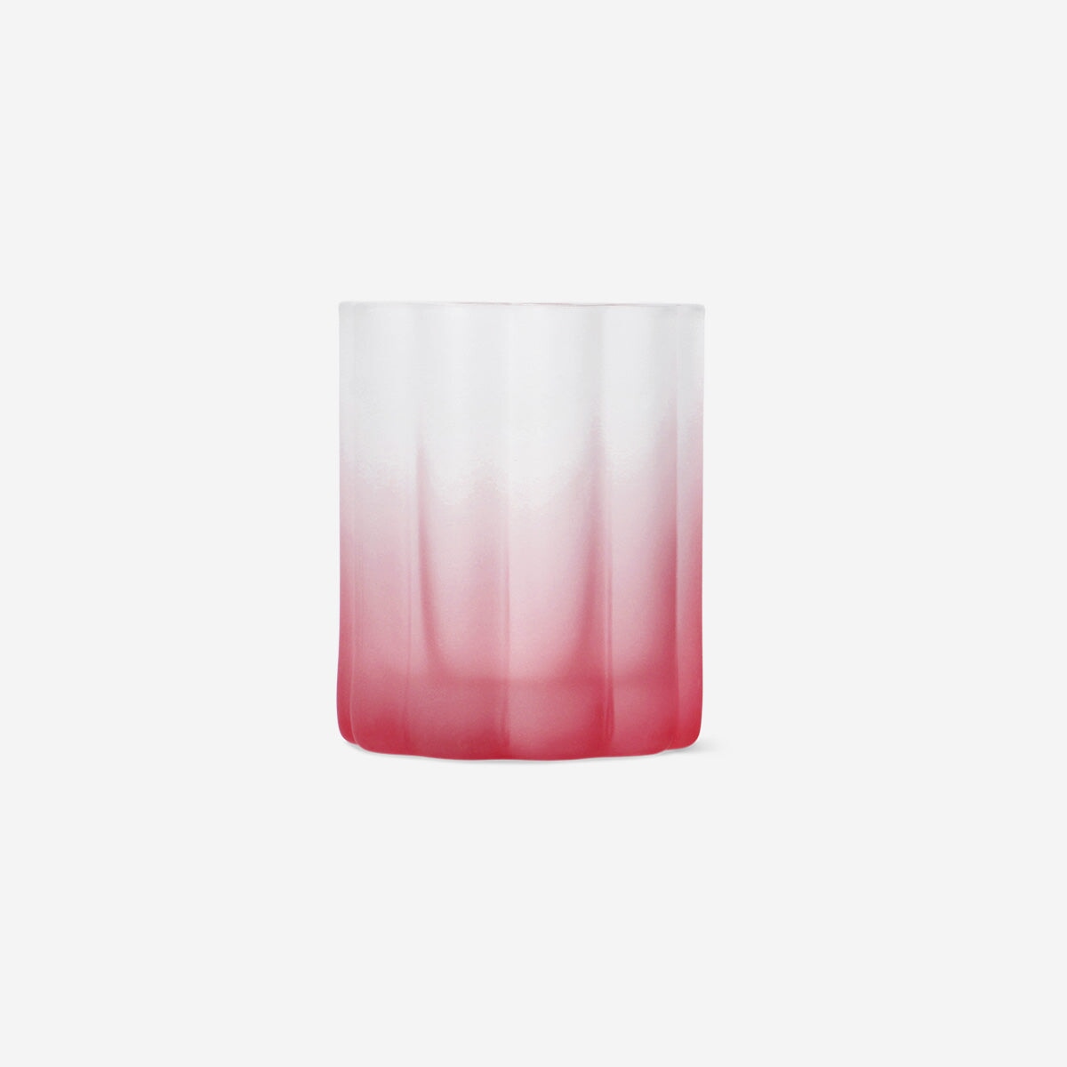 Drinking glass with frosted pink finish Kitchen Flying Tiger Copenhagen 