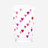 Bicchiere con cuoricini - 220 ml