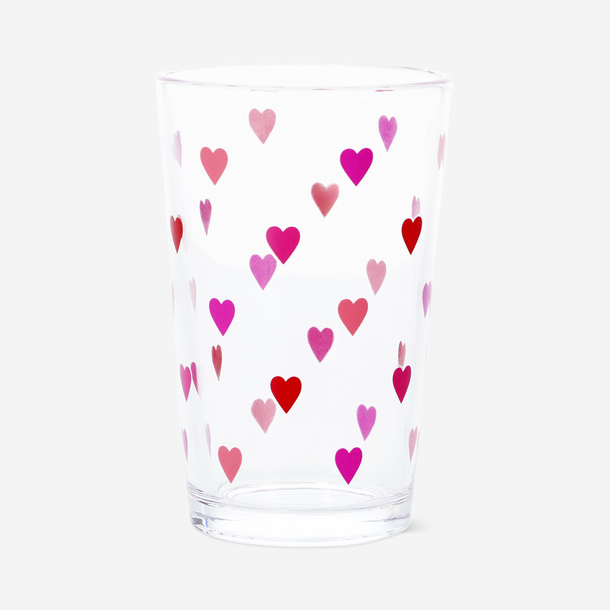 Bicchiere con cuoricini - 220 ml