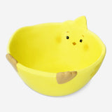 Easter chick-shaped kitchen bowl from Flying Tiger Copenhagen, featuring a cheerful yellow chick design for festive table setting.