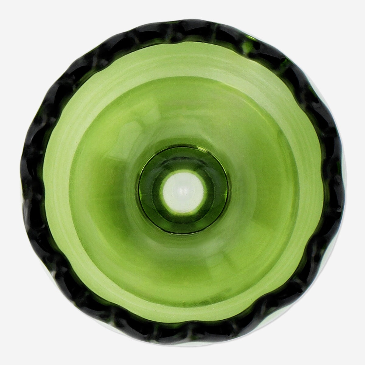 Glass egg cup from Flying Tiger Copenhagen, kitchen accessory, designed for holding soft-boiled eggs, clear and stylish.