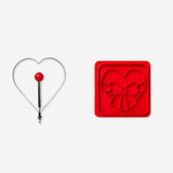 Egg mold with toast stamp from Flying Tiger Copenhagen, kitchen tool for creatively shaping eggs and toasts.