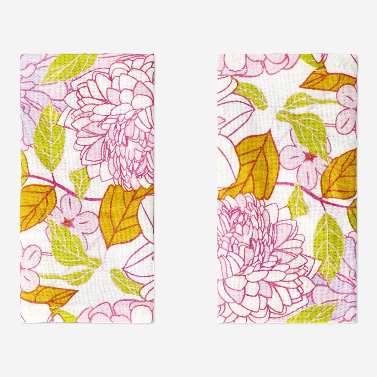 Fabric napkin in floral - 2 pcs Kitchen Flying Tiger Copenhagen 