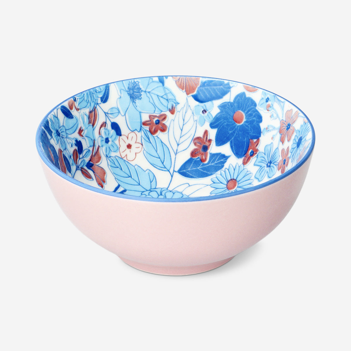 Blommig skål - 14 cm